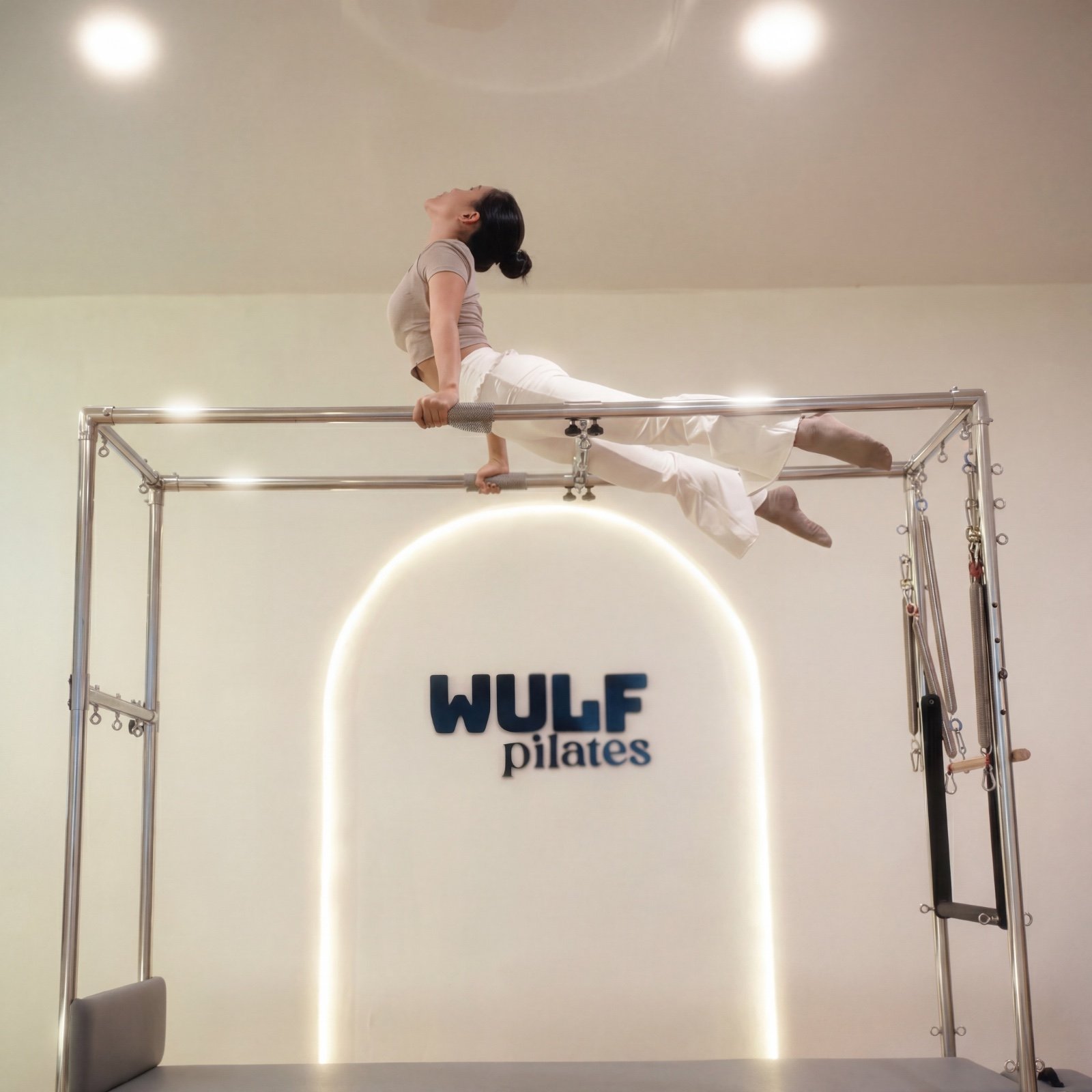 Cadillac pose WULF Pilates