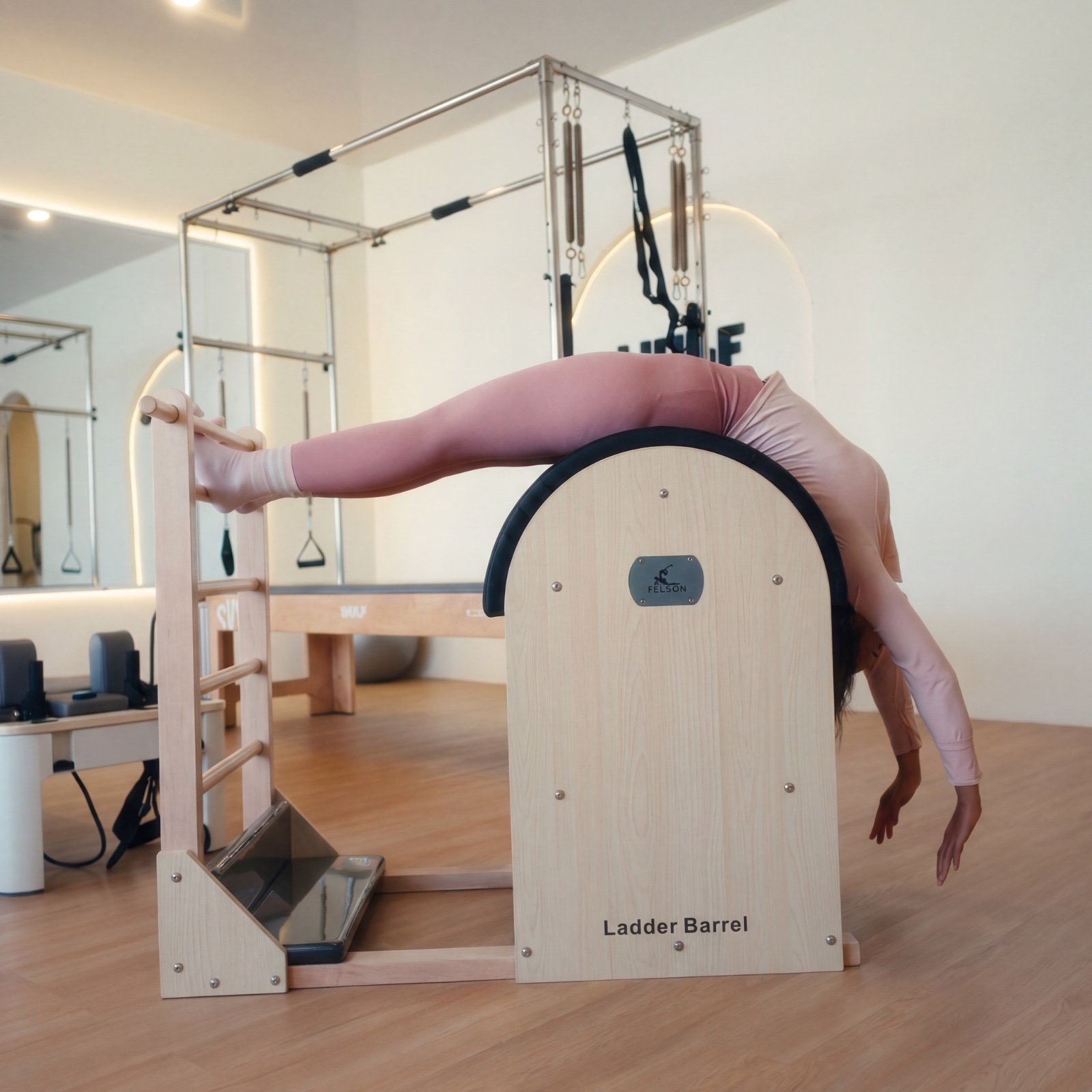 Ladder Barrel stretch